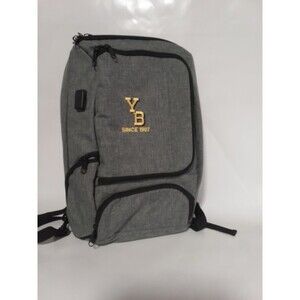 YB Travel/School Backpack Gray and‎ Black Back to School